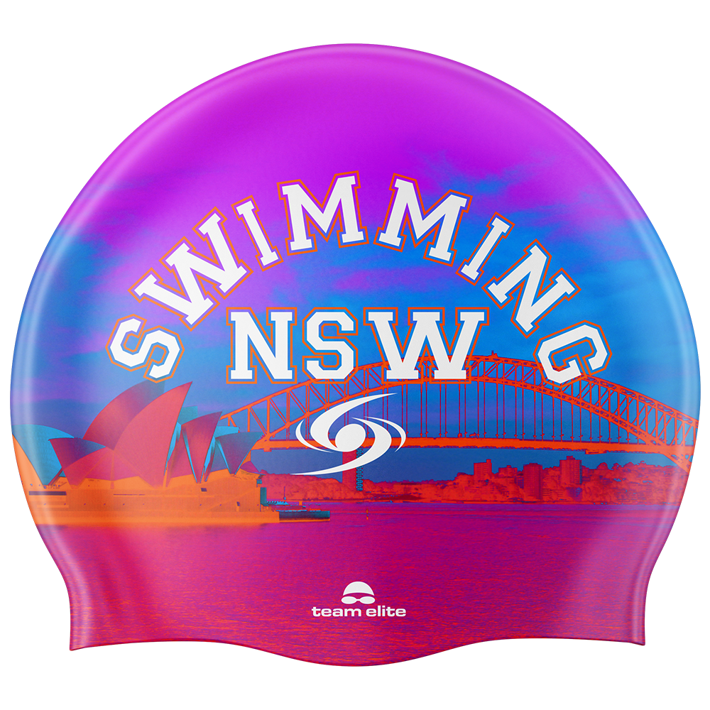 Digital Print Swim Caps
