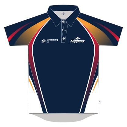Swimming SA Flippers Polo - Unisex