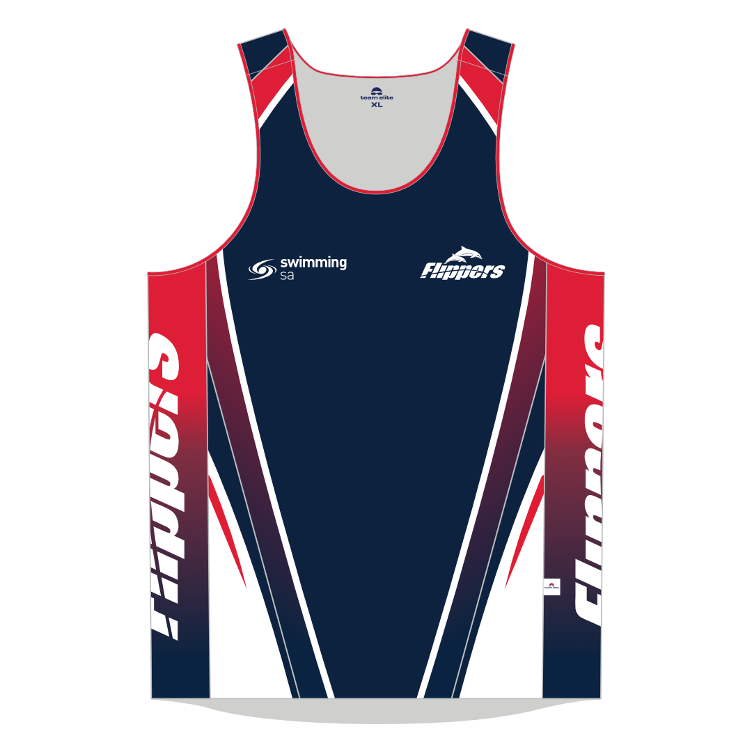 Swimming SA Flippers Singlet - Unisex
