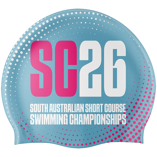 2026 SA SC Championship Swim Cap - Blue