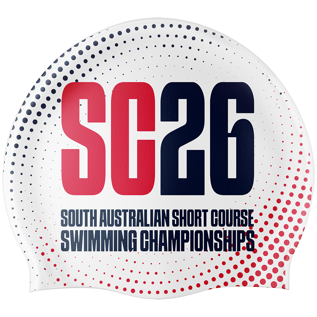 2026 SA SC Championship Swim Cap - White