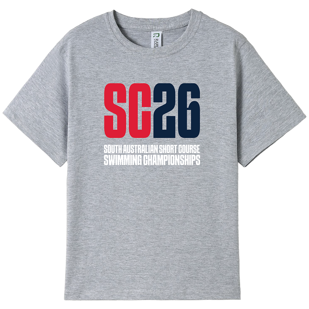 2026 SA SC Championship Names T-Shirt - Grey Marl