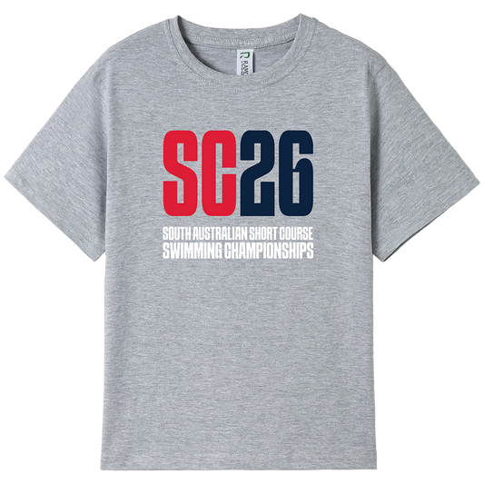 2026 SA SC Championship Names T-Shirt - Grey Marl