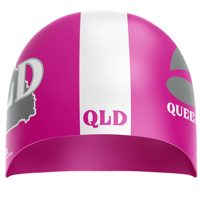 Queenslander Swim Cap - Pink