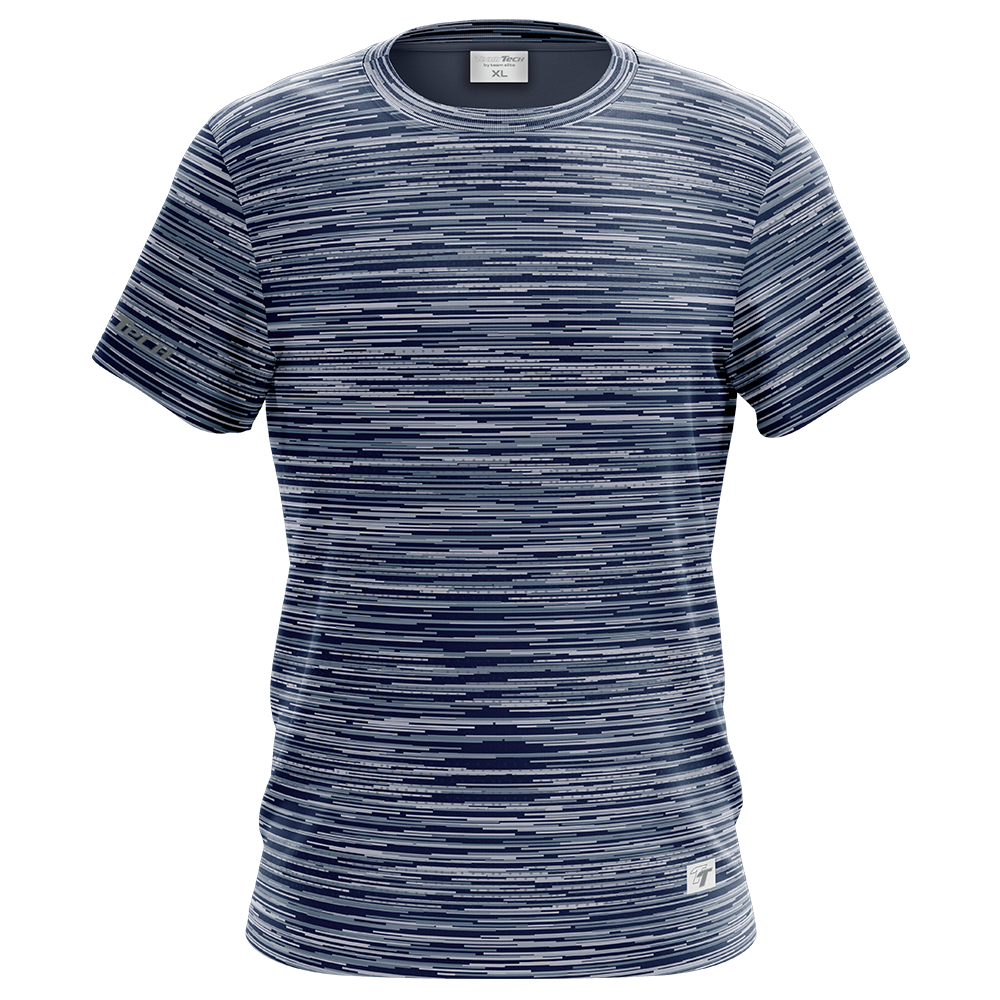 TeamTech Sports Performance Tee - Navy Marl