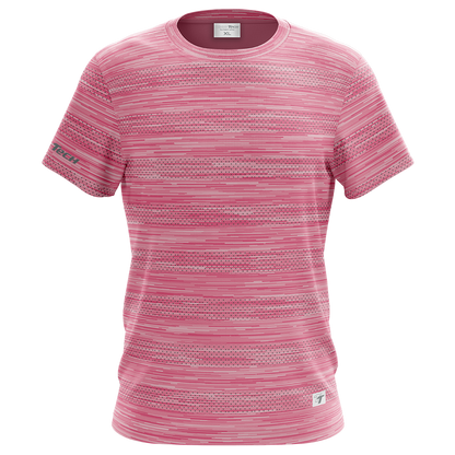 TeamTech Sports Performance Tee - Pink Marl