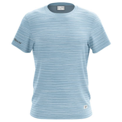 TeamTech Sports Performance Tee - Sky Blue