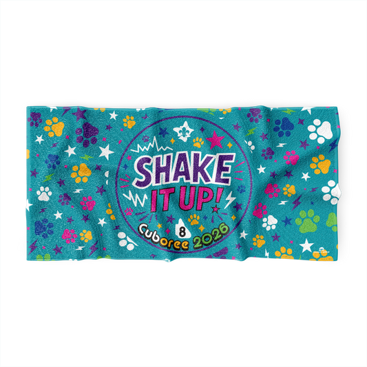Cuboree 2026 – Shake It Up! Beach Towel