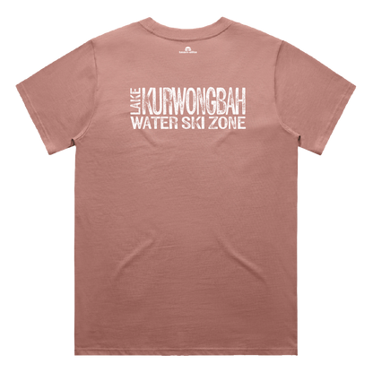 Lake Kurwongbah T-Shirt - Hazy Pink