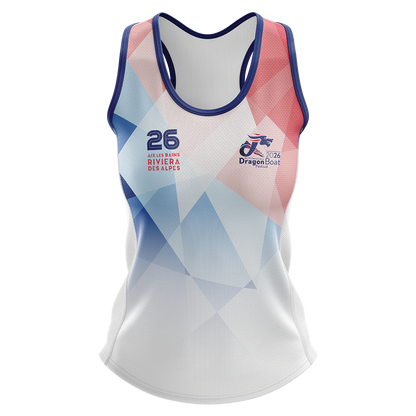 2026 FRANCE IBCPC Maillot sans manches [Racerback Singlet] - Classique